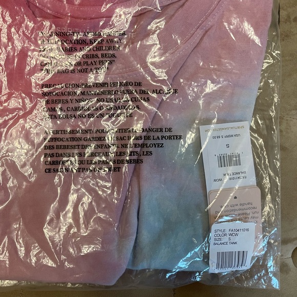 New With Tags Spiritual Gangster Balance Tank - Picture 3 of 6